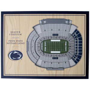 5-layer Beaver Stadium Home of the Penn State Nittany Lions wall art
